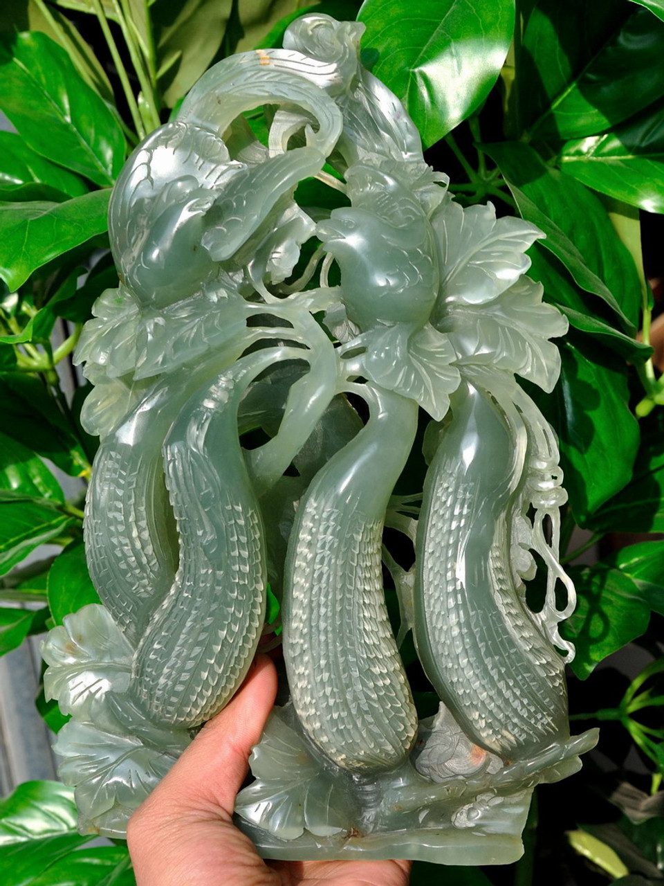 jade Harvest Season Carving 