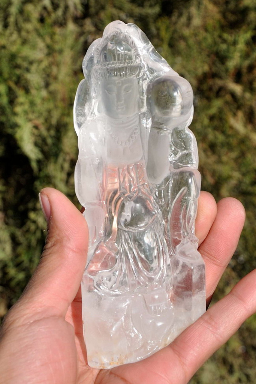 Quartz Kwan Yin 