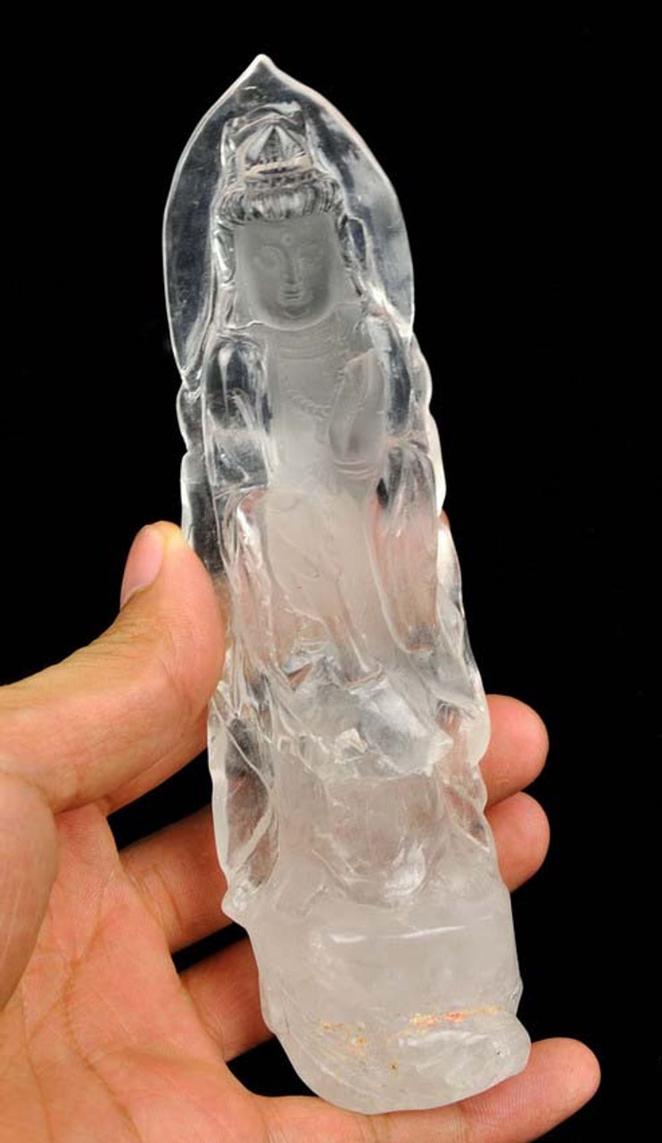 Crystal Kwan Yin Statue