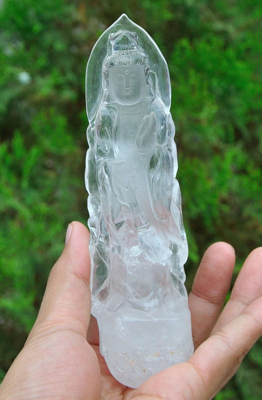 Crystal Quartz Carving