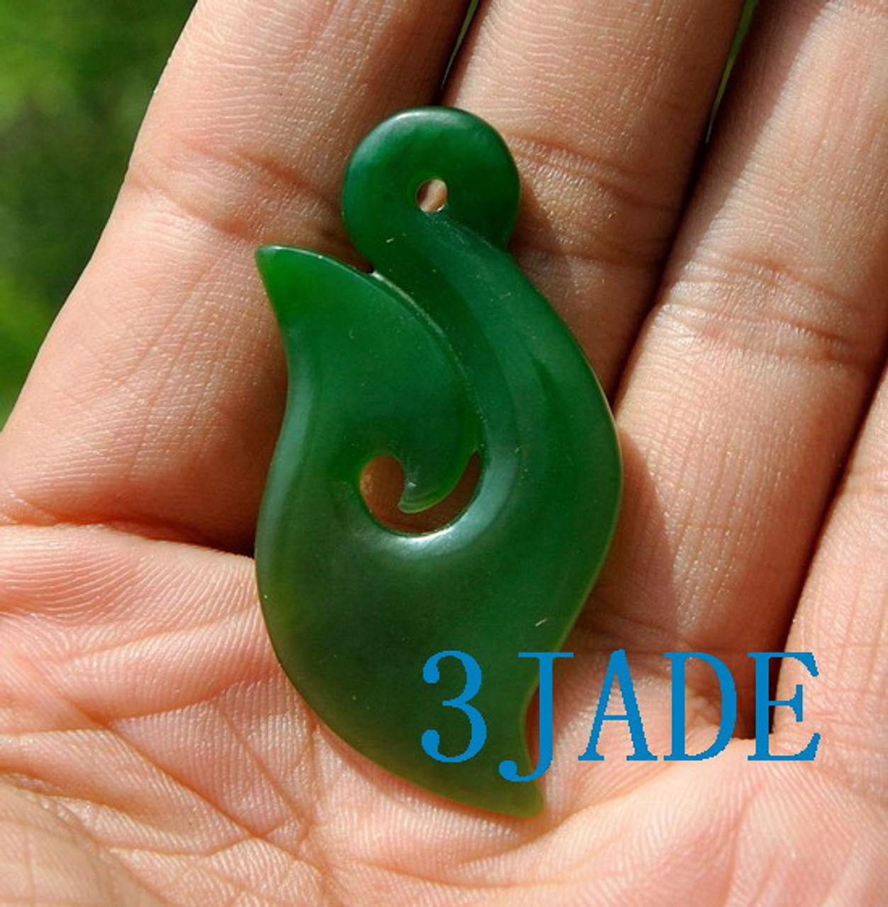 jade fish hook