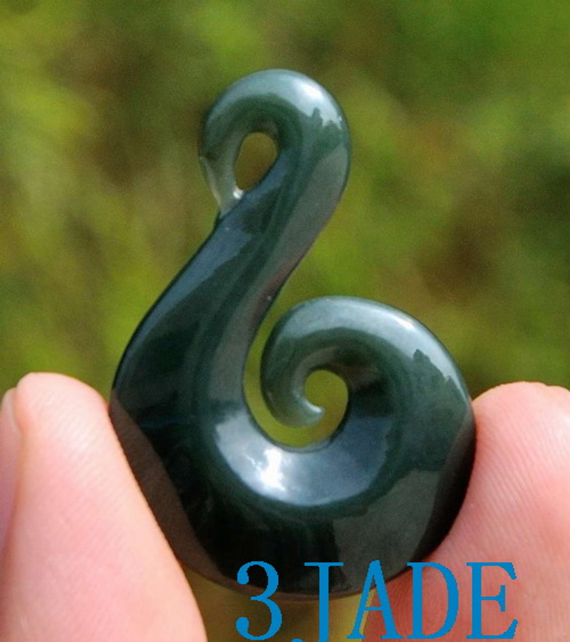 jade Koru Pendant 