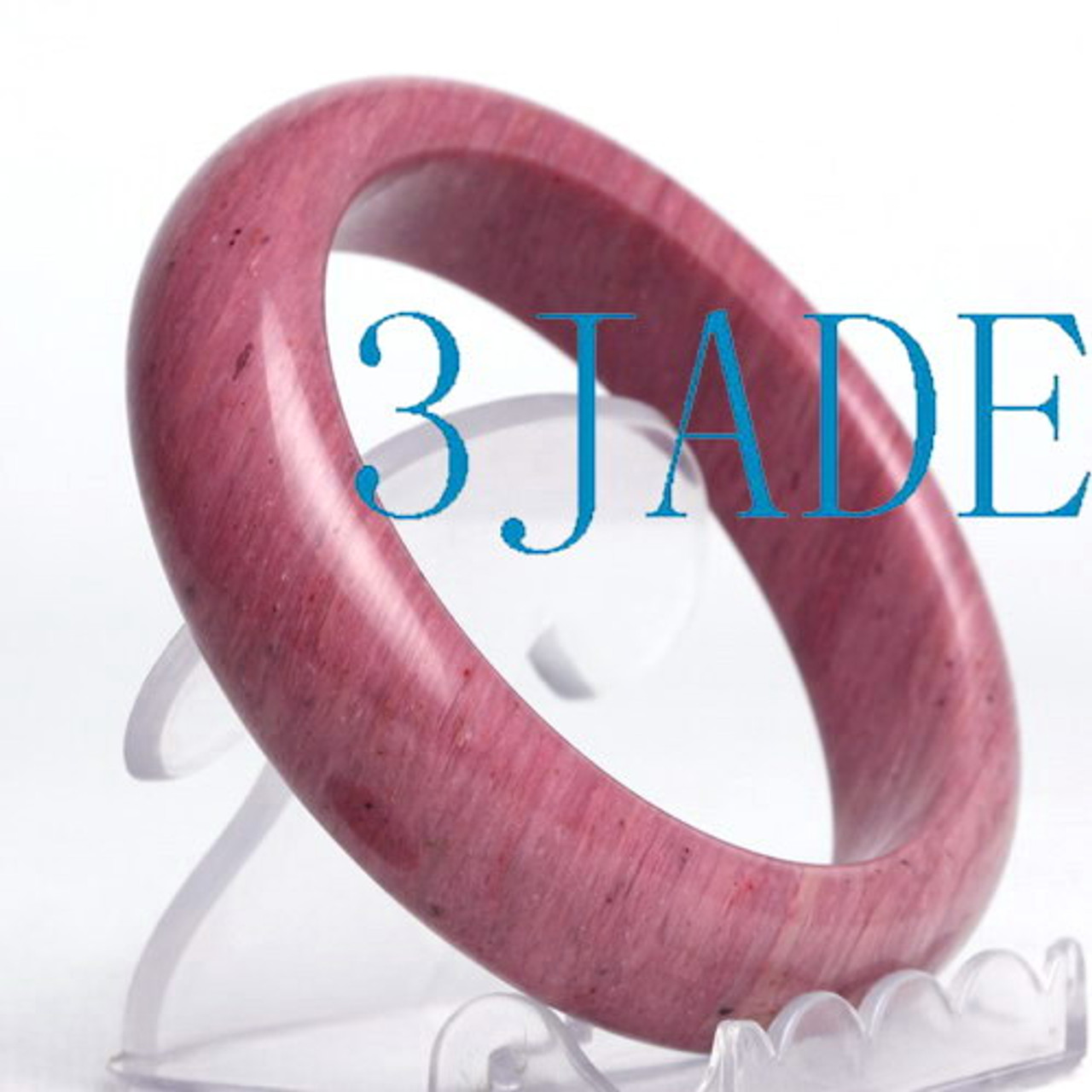 pink gemstone bangle