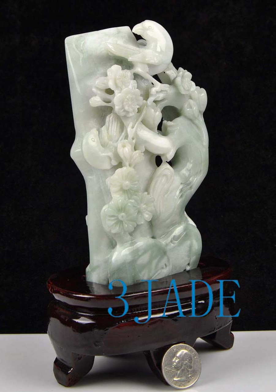 natural jade carving