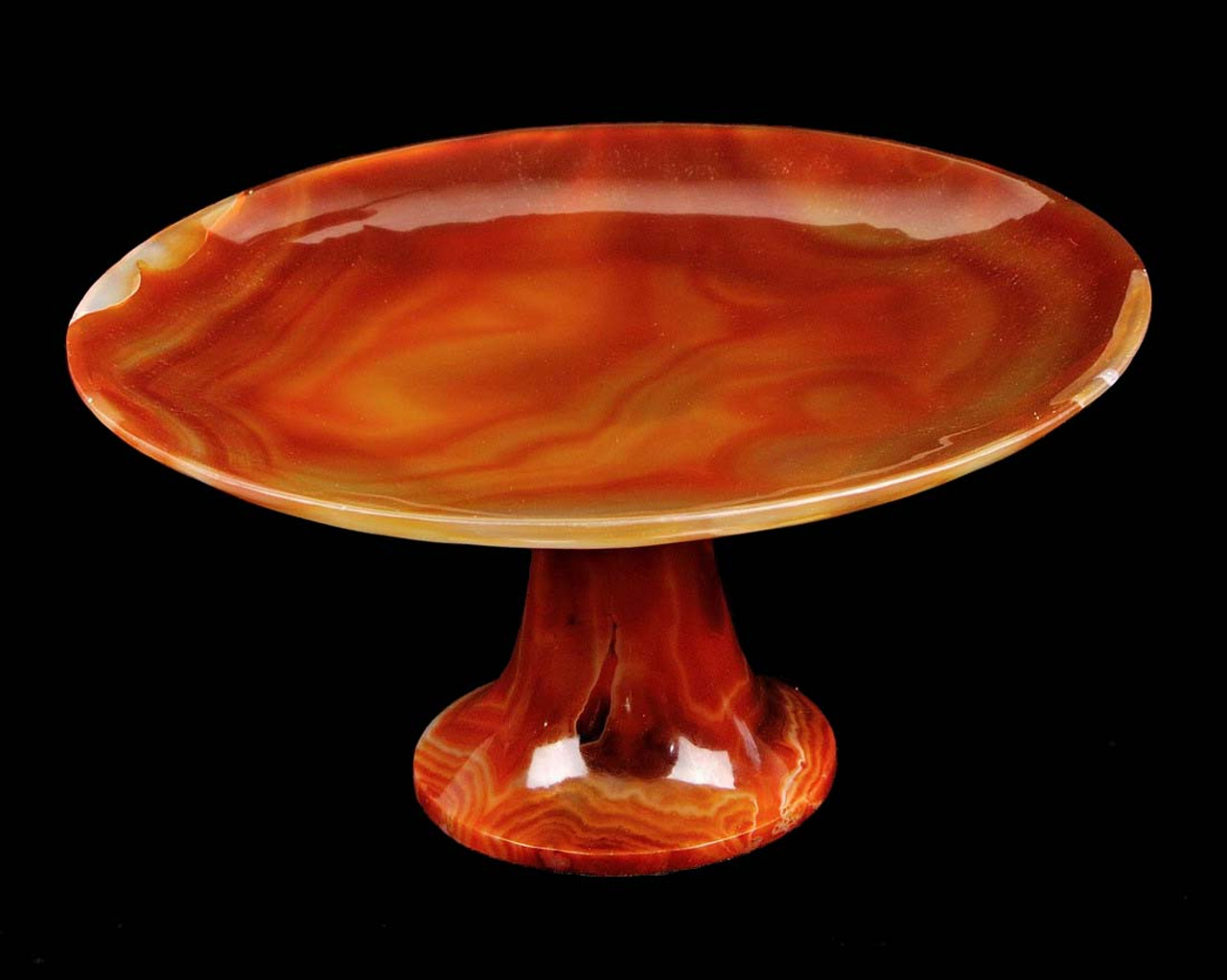 red  agate plate