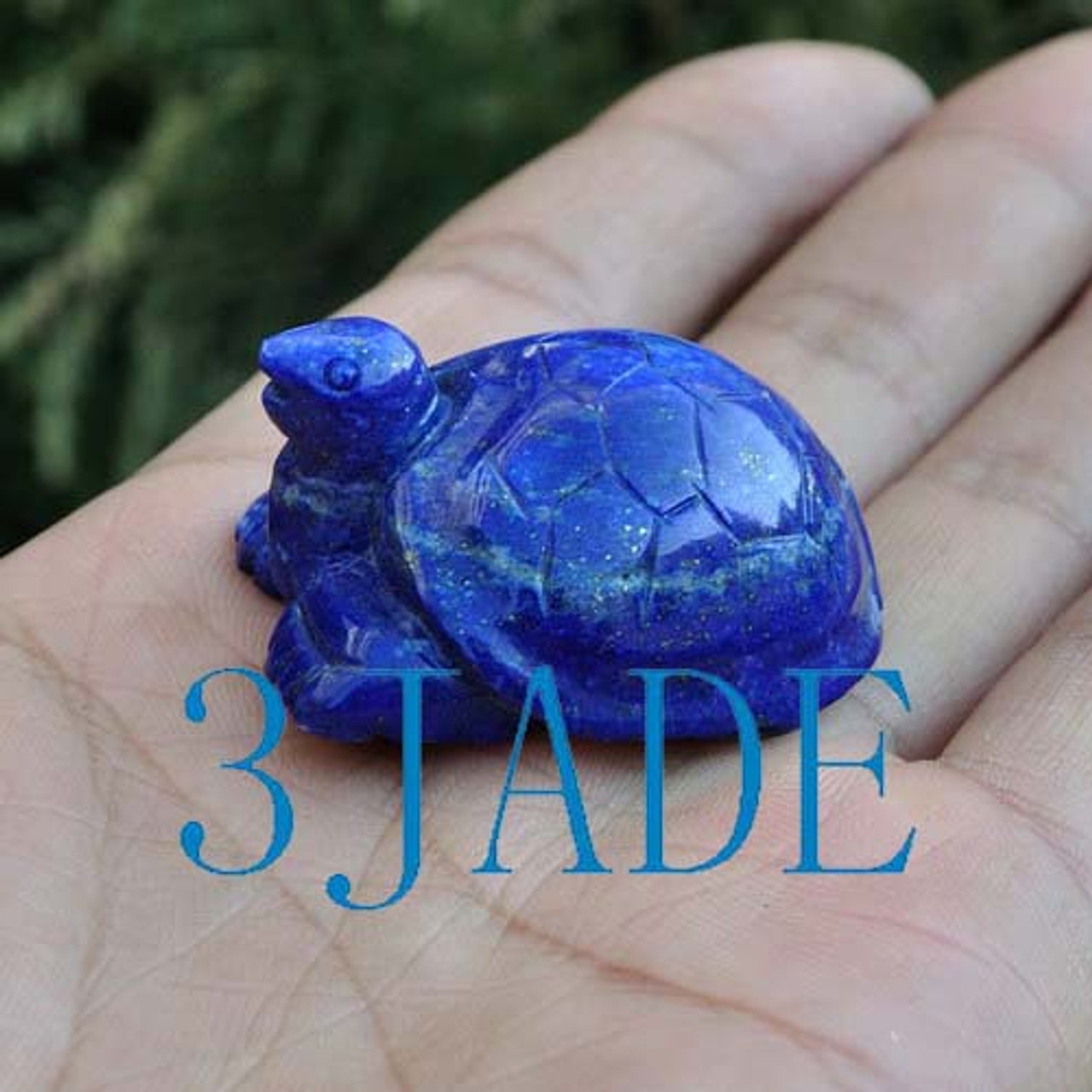 Lapis Lazuli Turtle Figurine