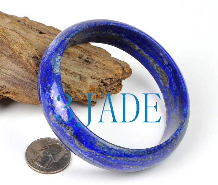 69.5mm  Natural Lapis Lazuli Bangle