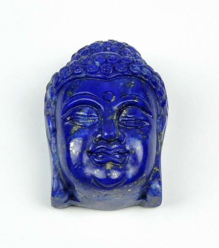 Lapis Lazuli Buddha Head Pendant