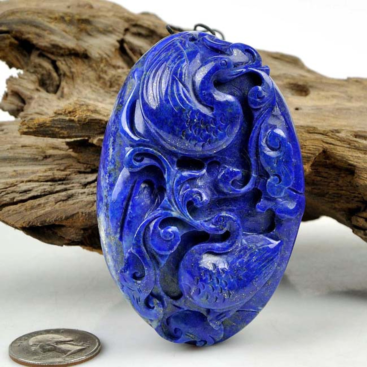 Lapis Lazuli Gemstone Carving