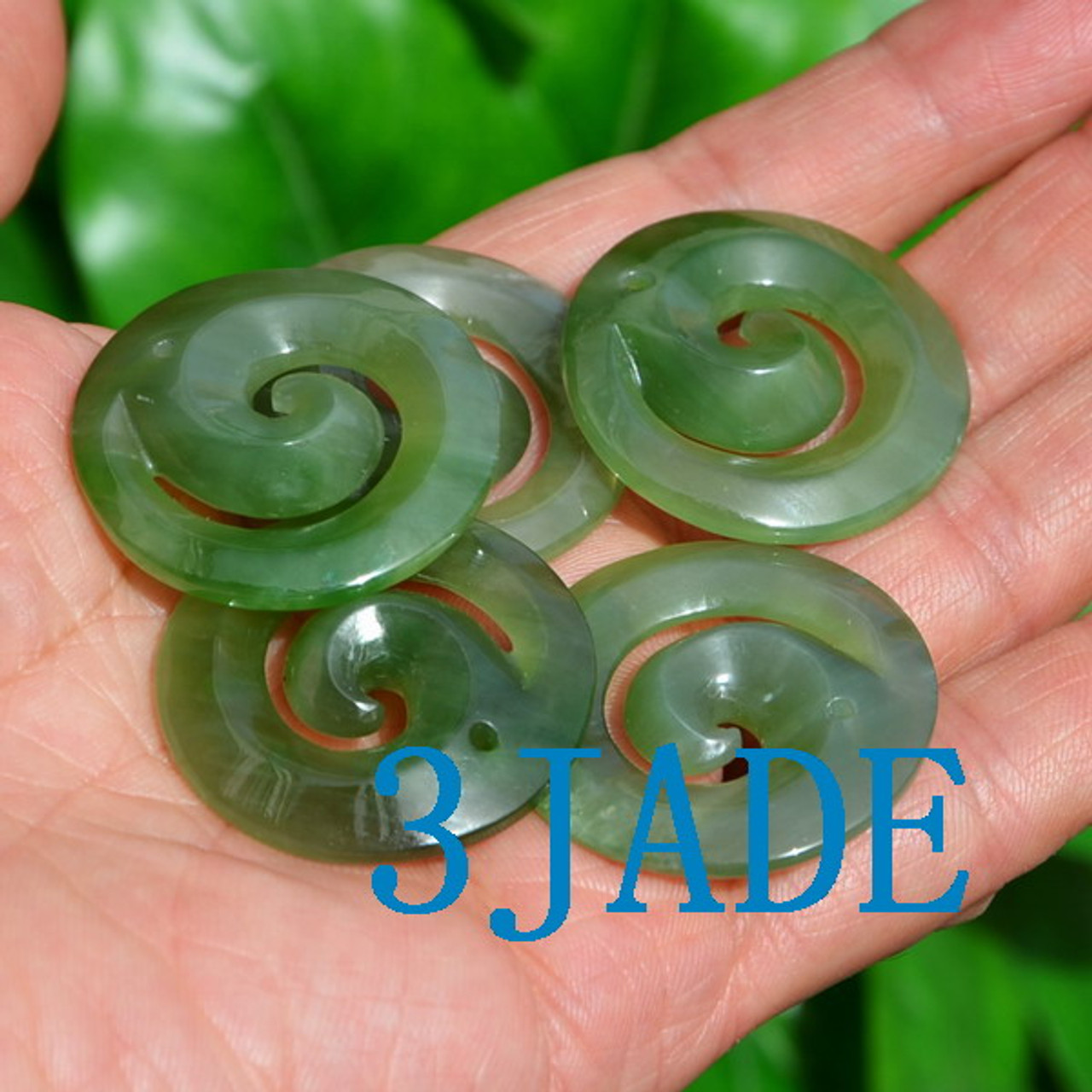 jade Koru pendant