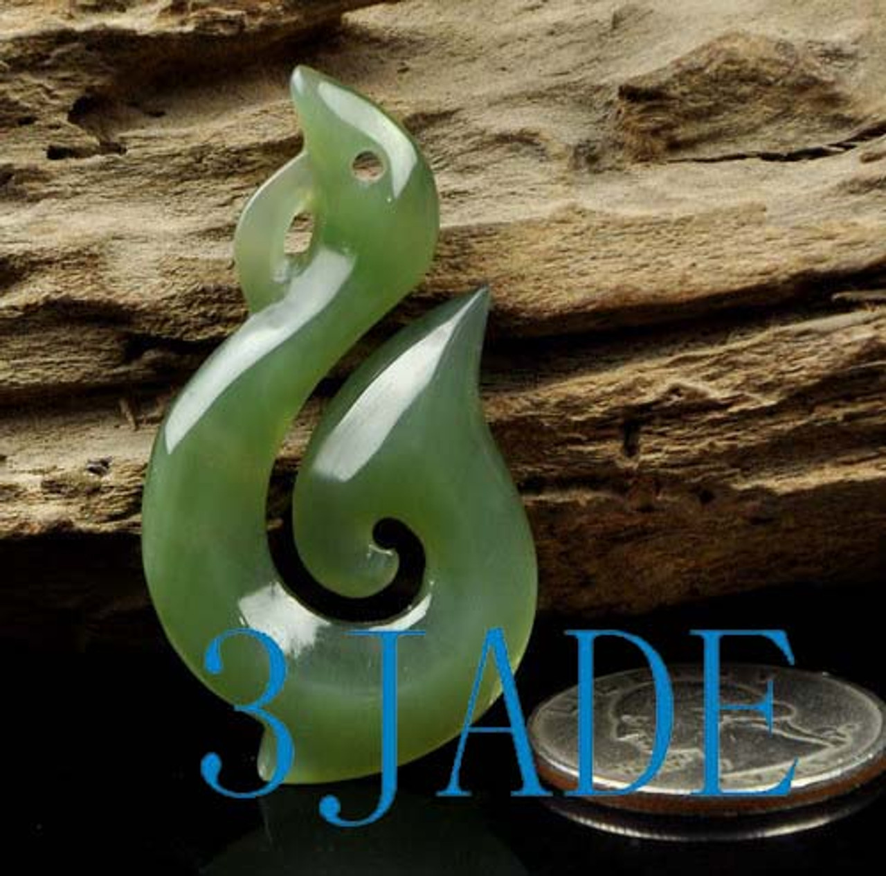 Maori jade pendant