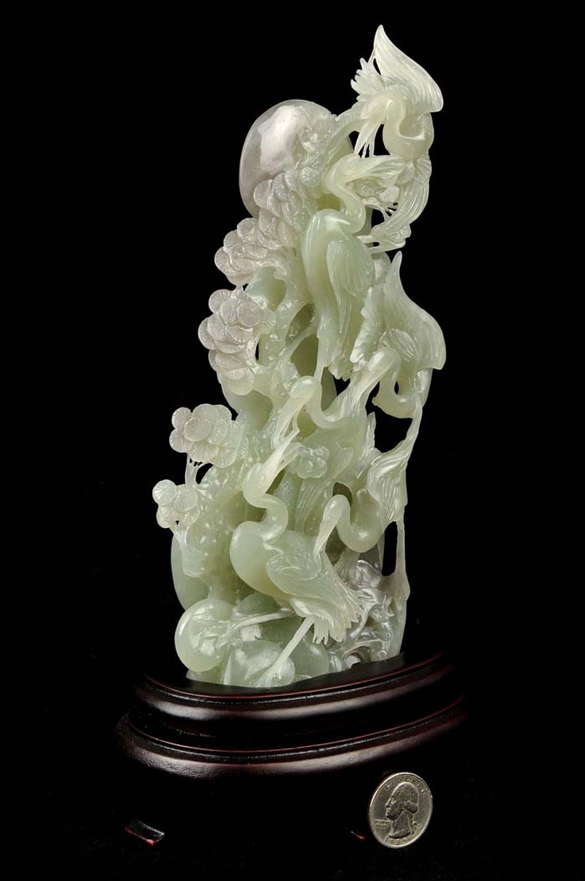 Hetian Jade Statue