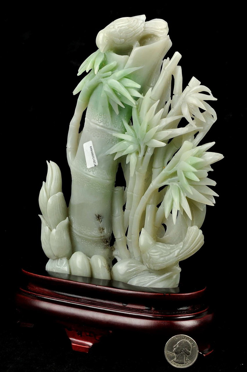 Nephrite Jade Bamboo