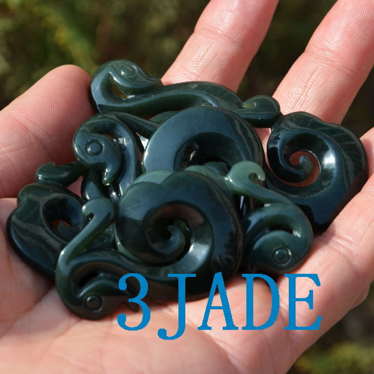 NZ Maori koru pendent