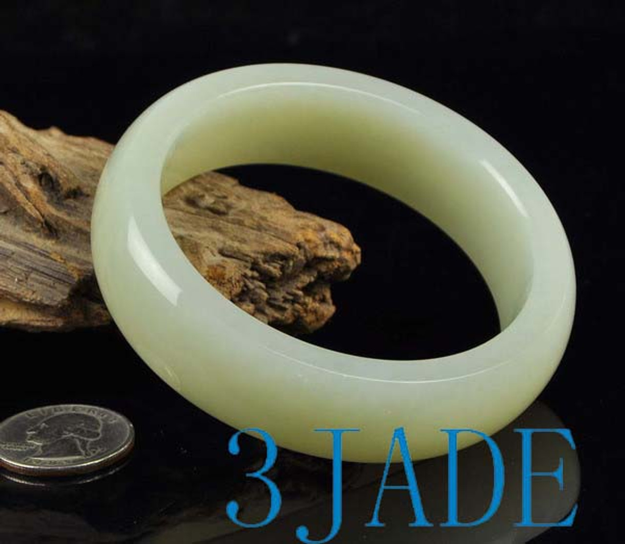 Hetian jade bangle