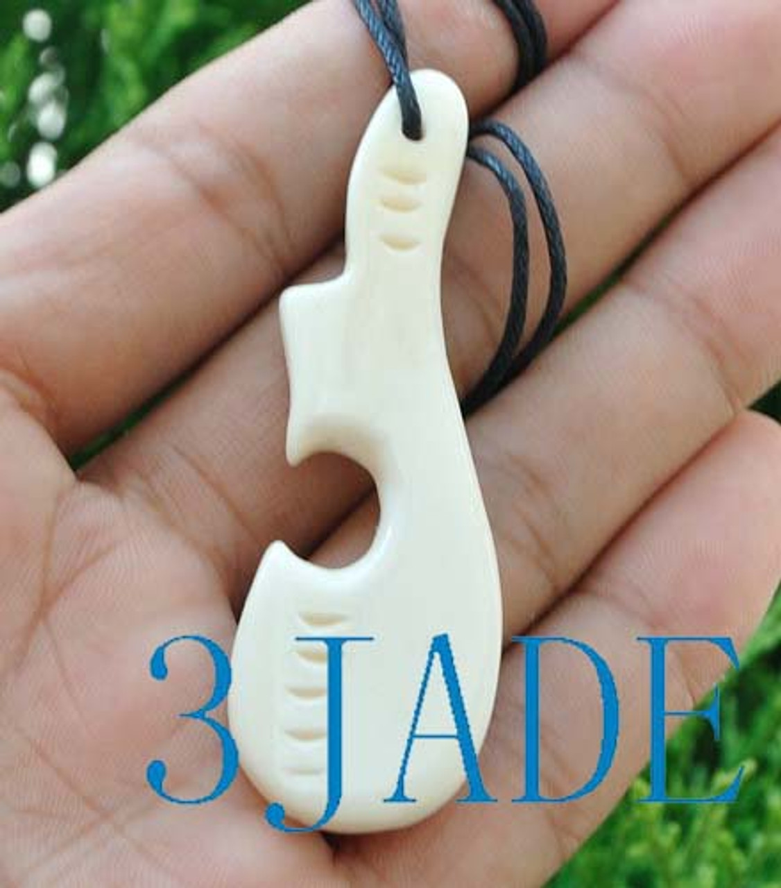 Maori bone pendant