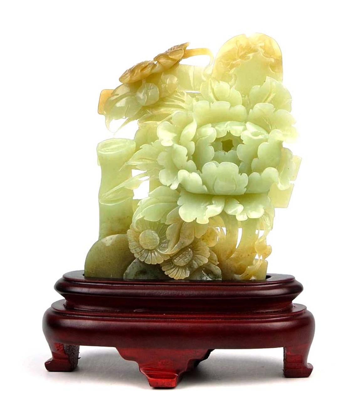 Peony Flower Figurine