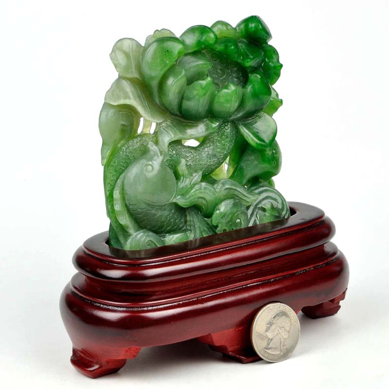 Green Nephrite jade