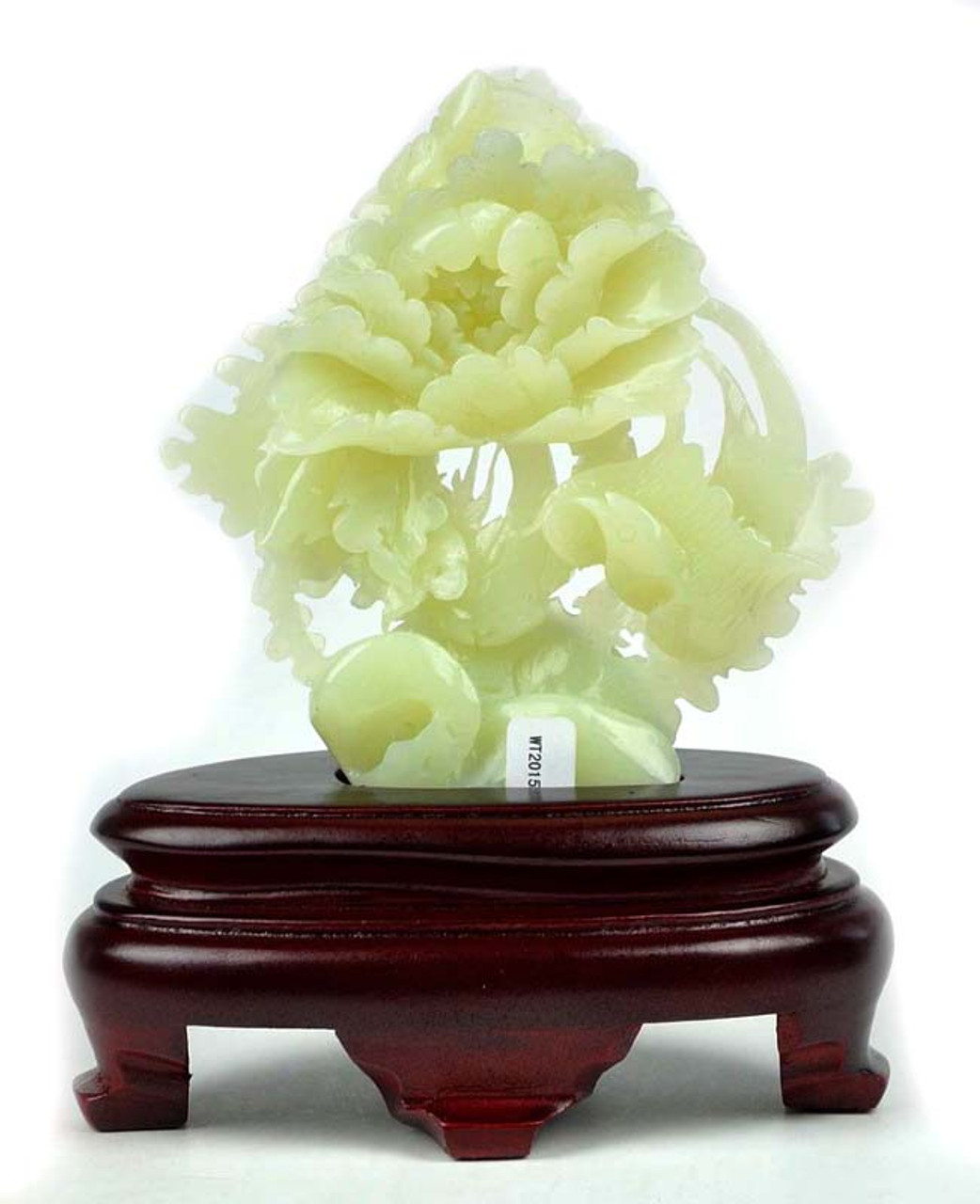 Hetian jade Flower