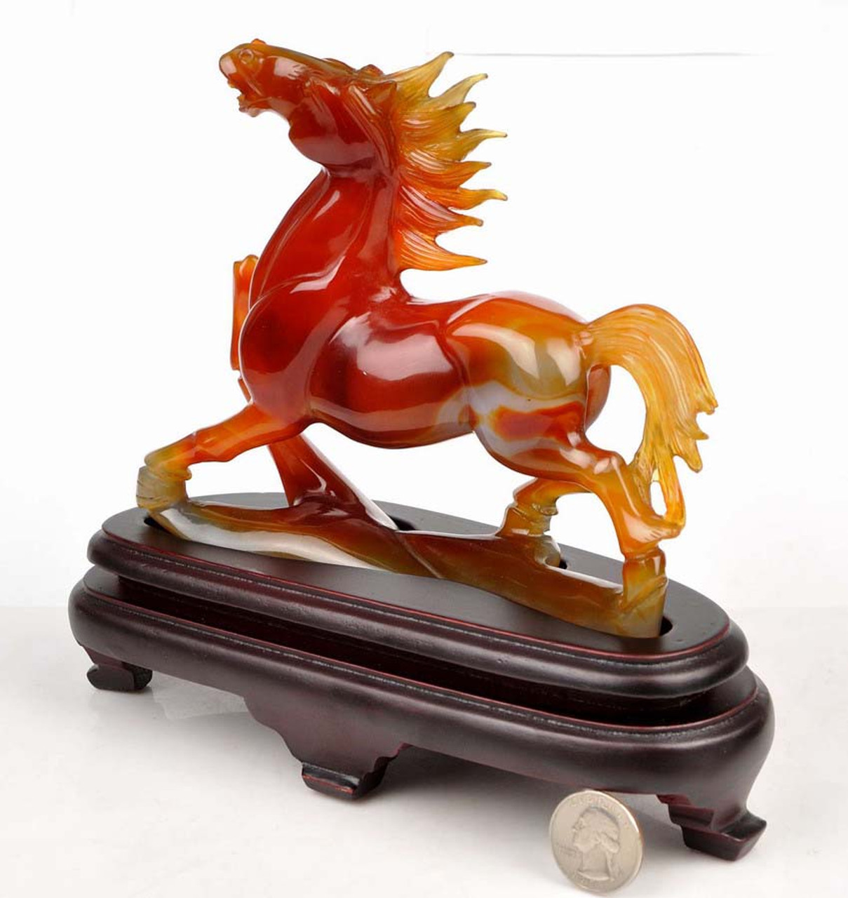 carnelian horse