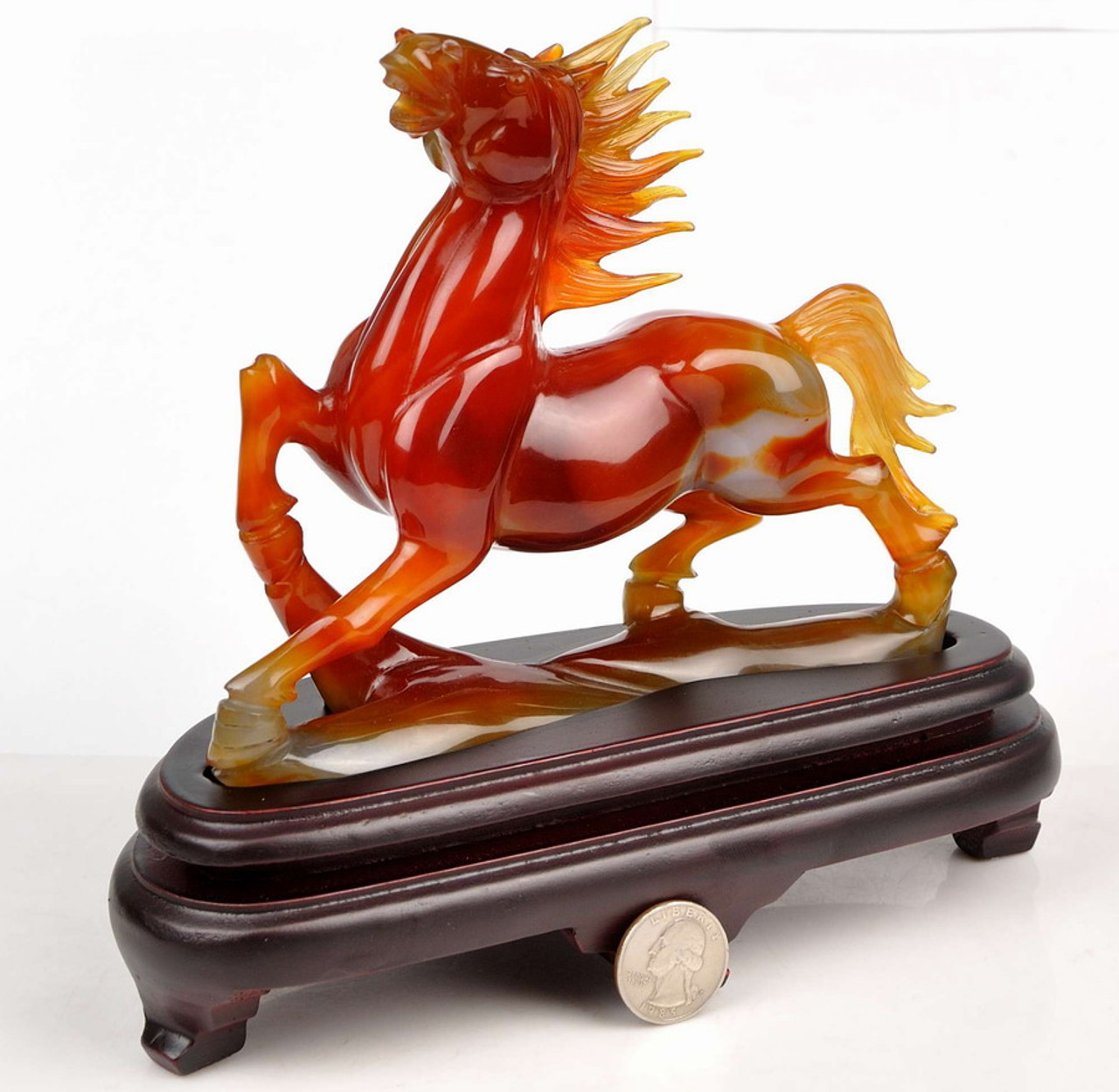 carnelian carving