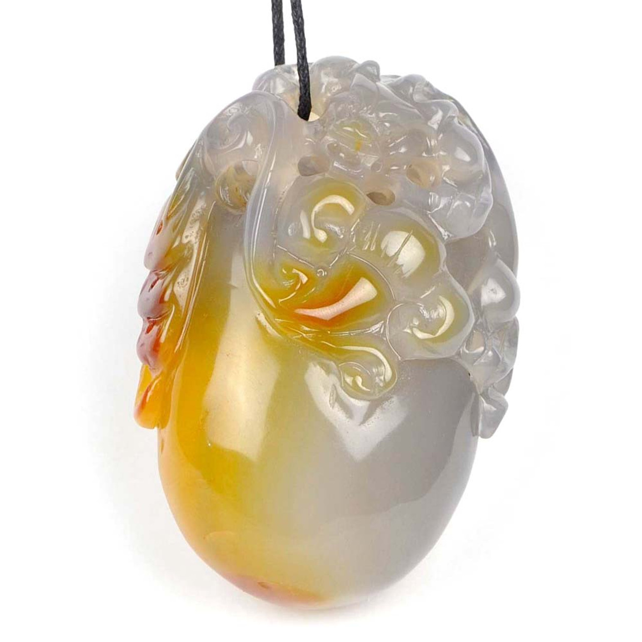 Chalcedony carving