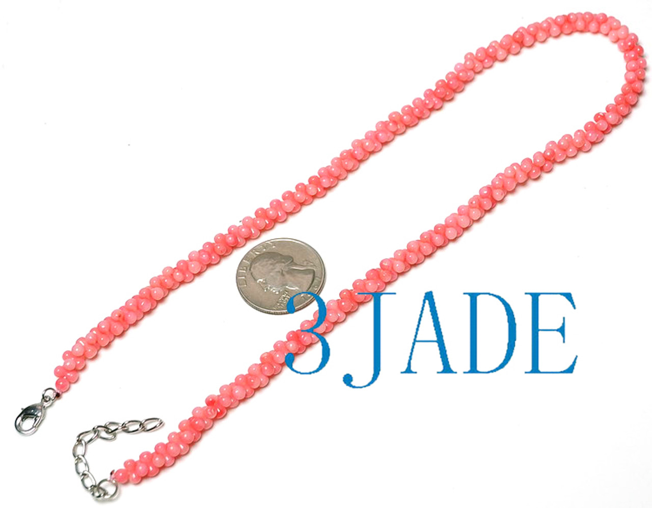 Pink Coral Necklace