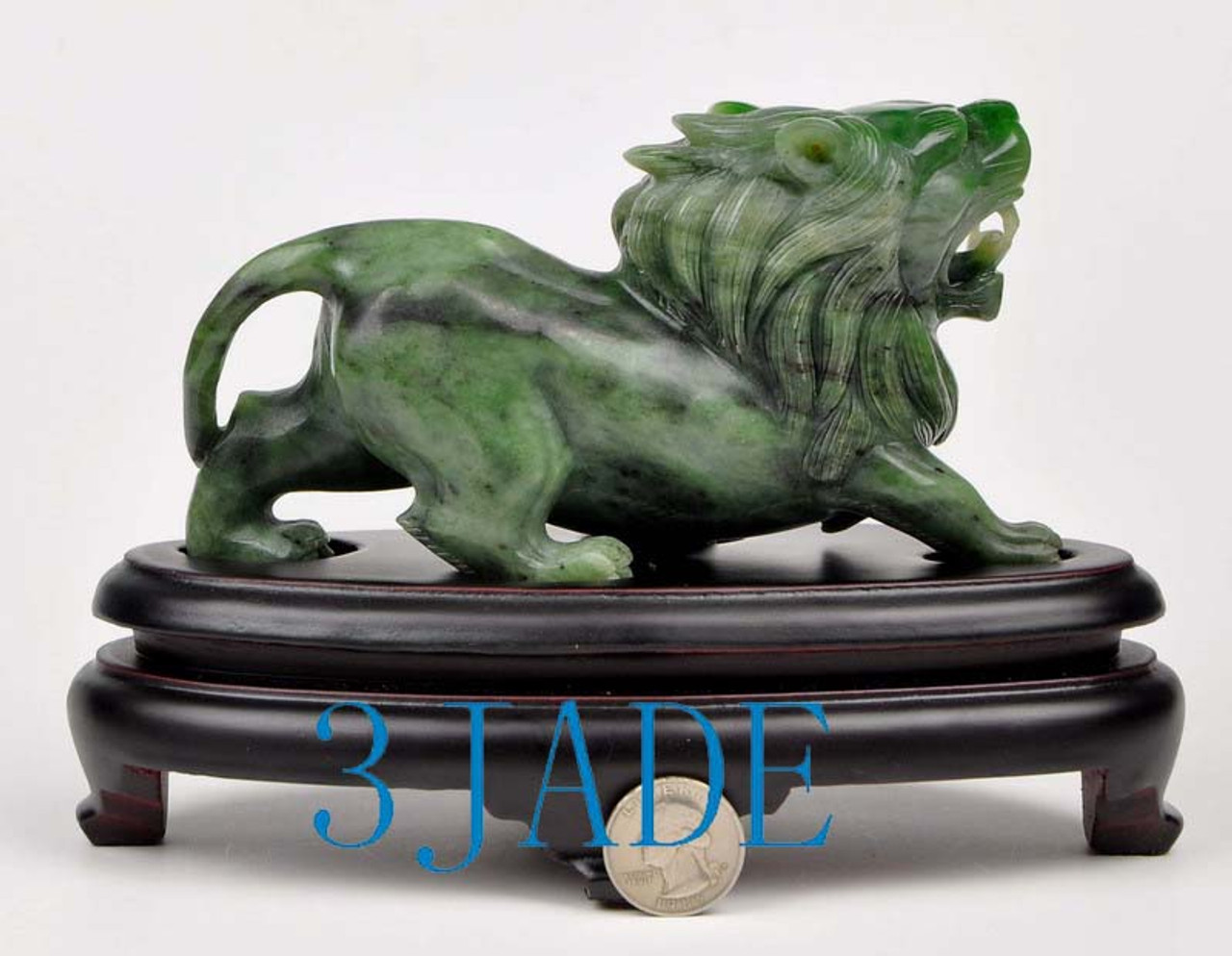 nephrite jade lion