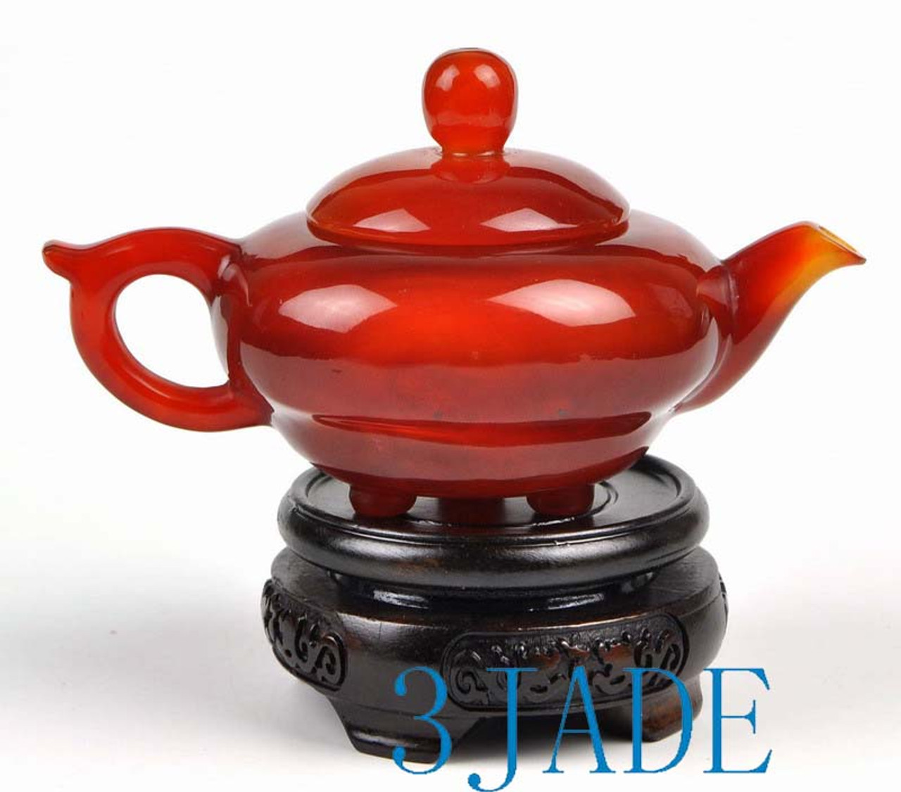 Red Agate Teapot