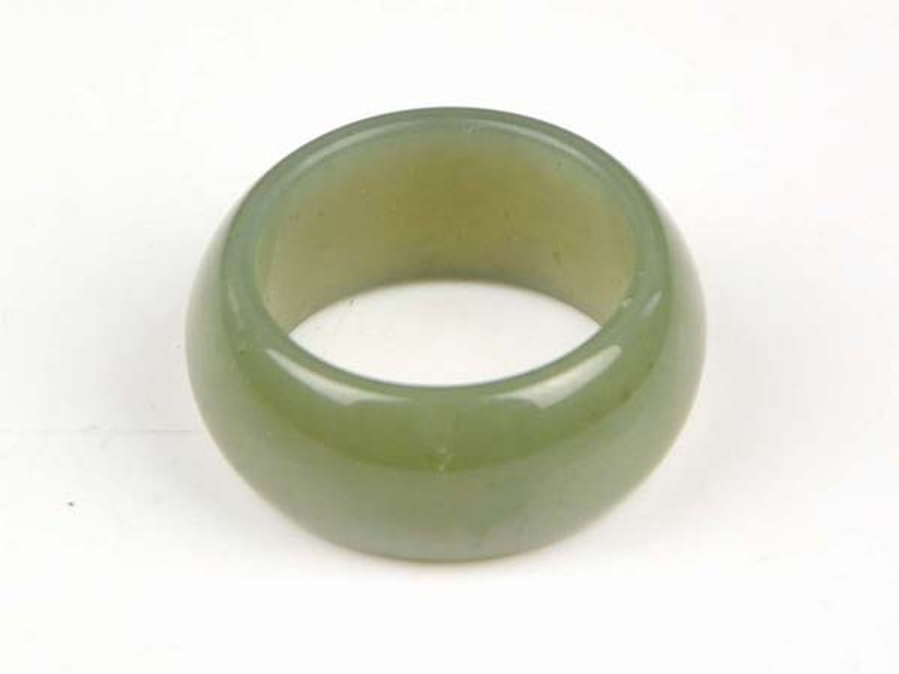 Hetian nephrite jade ring