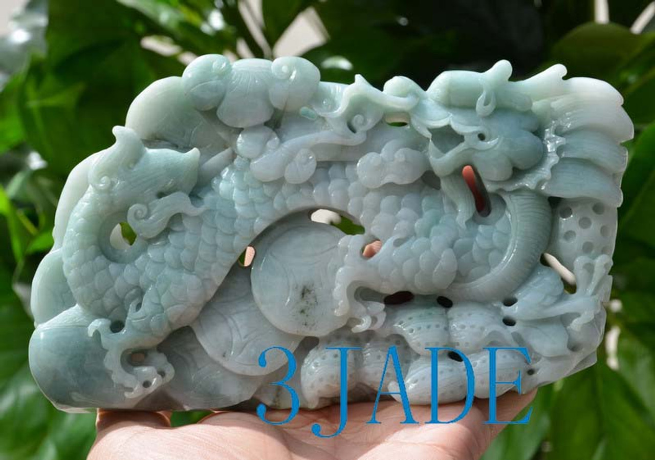 Jade Dragons Carving