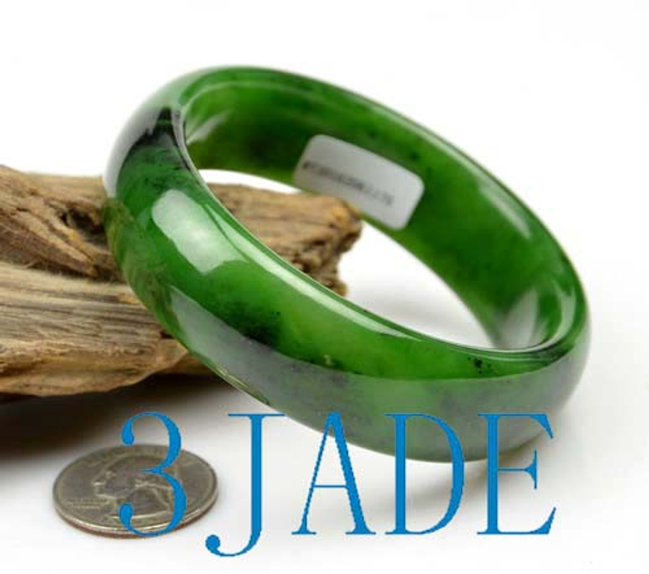 green jade bangle