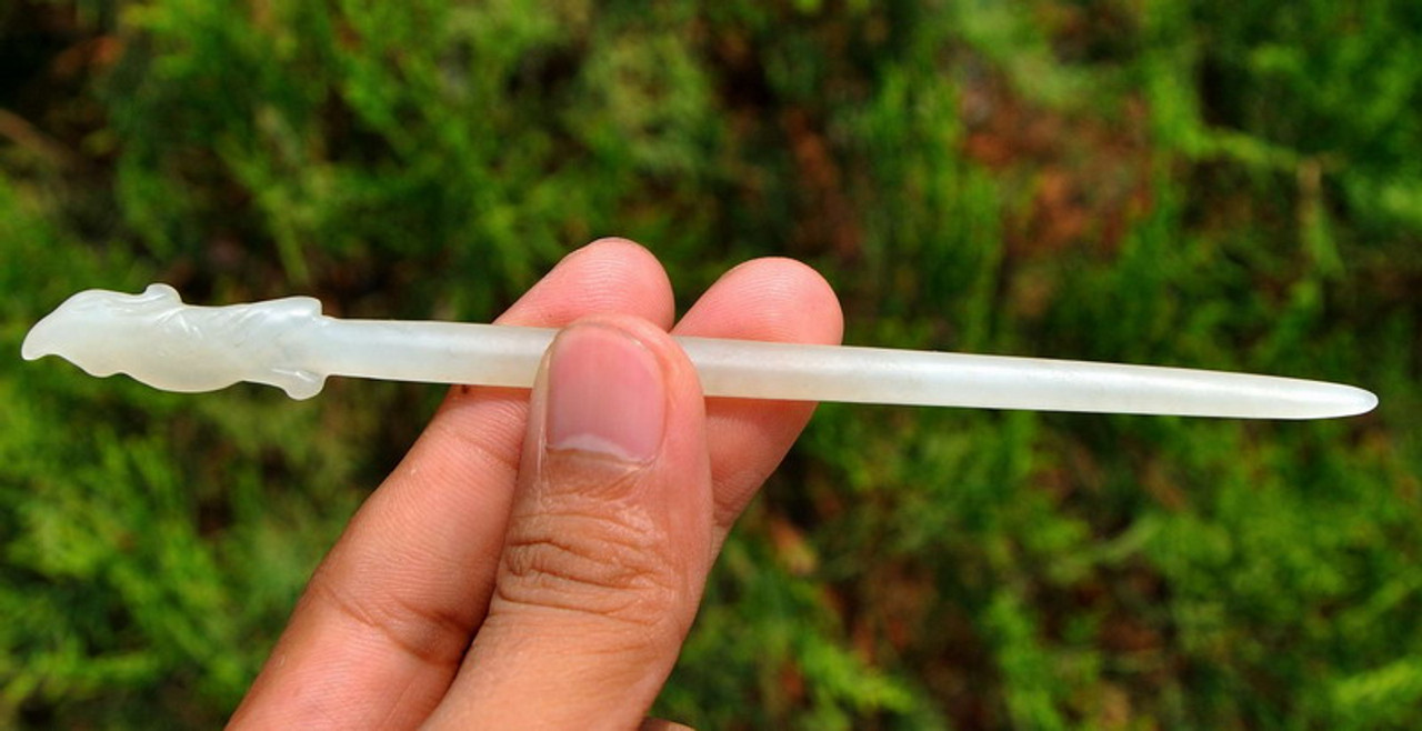 Nephrite Jade hairpin