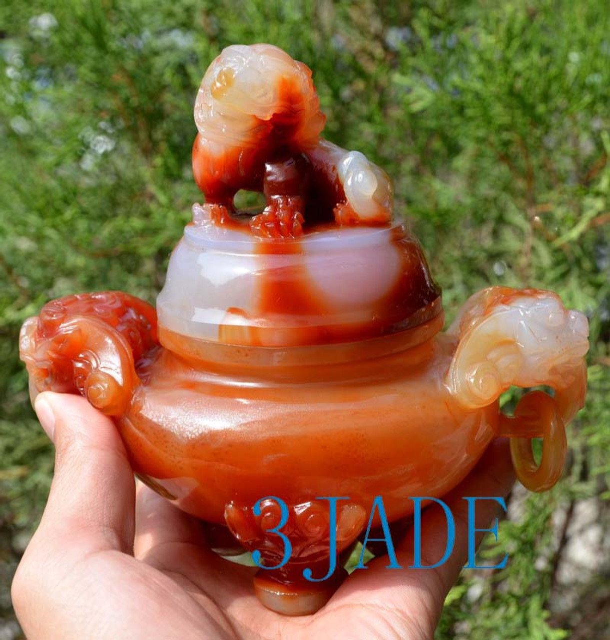 carnelian carving