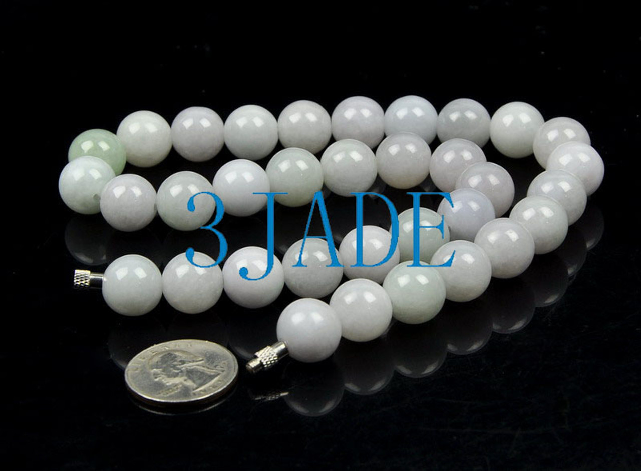 A Grade Jadeite Jade Beads Necklace
