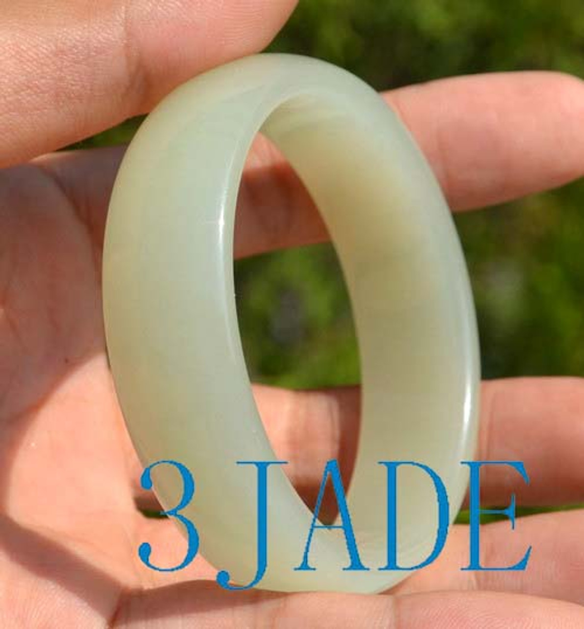 Hetian jade bangle
