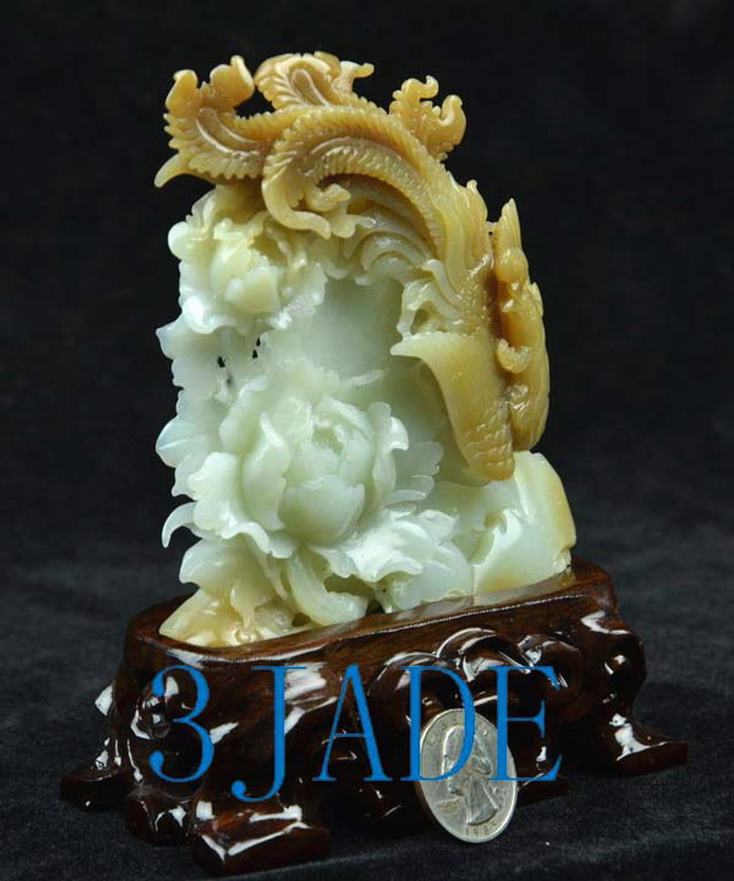 Hetian jade carving