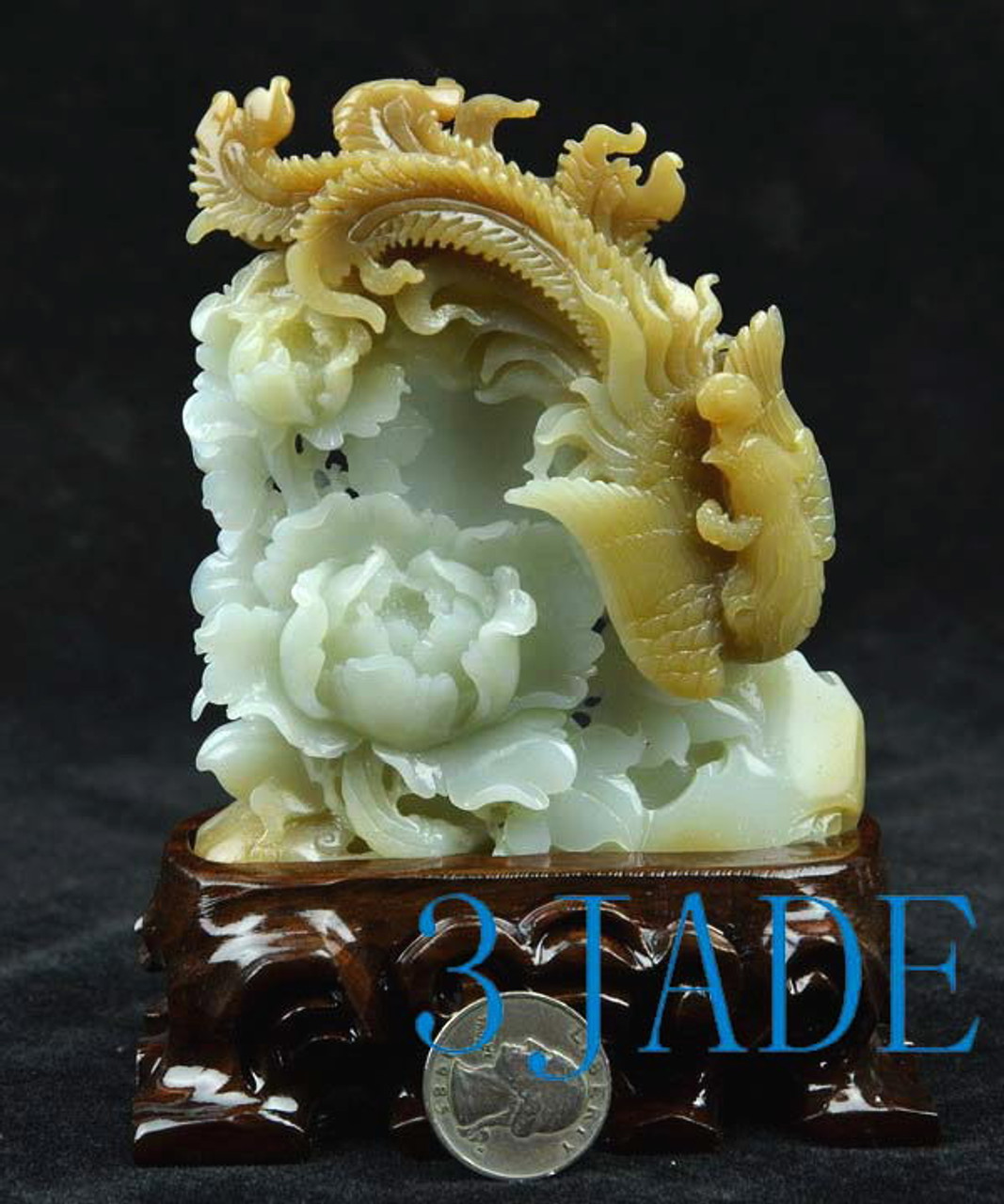 Hetian jade carving