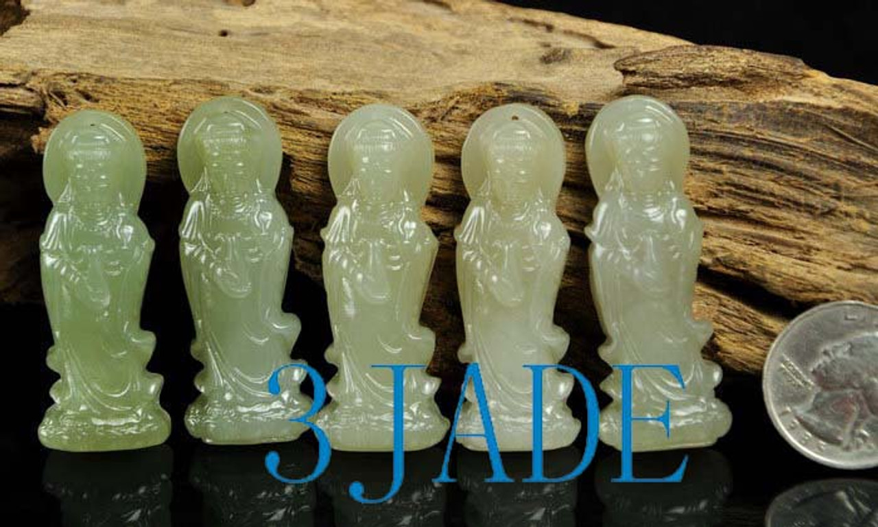 jade Guanyin pendant wholesale