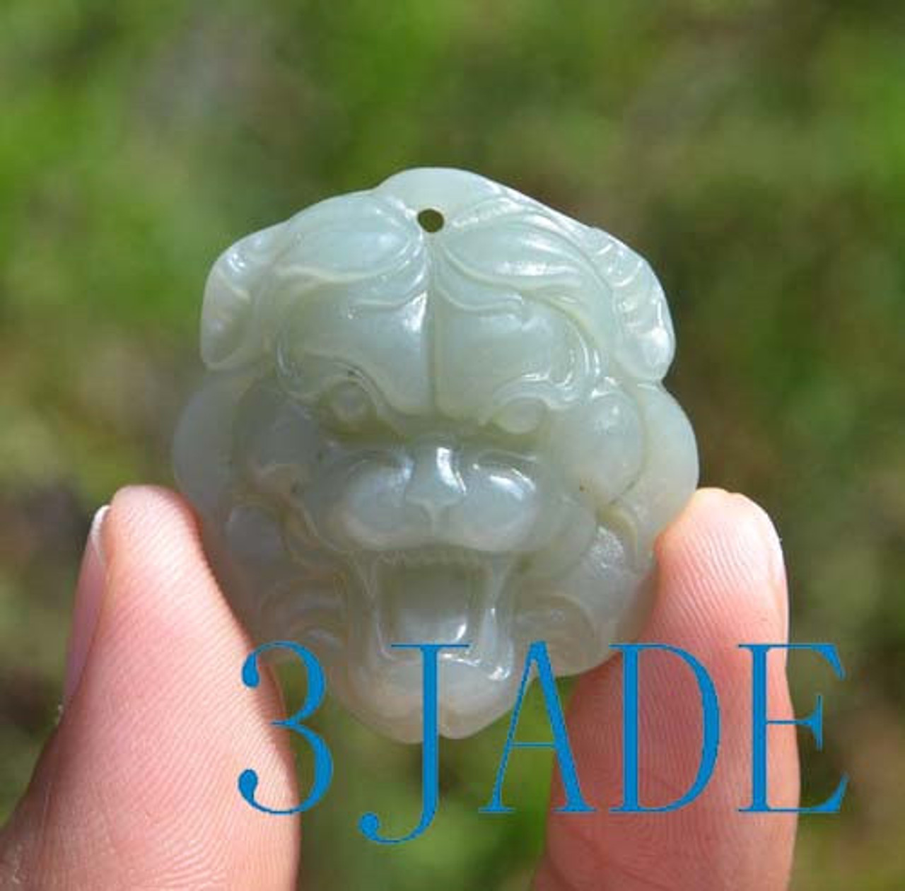 Jade Lion Pendant