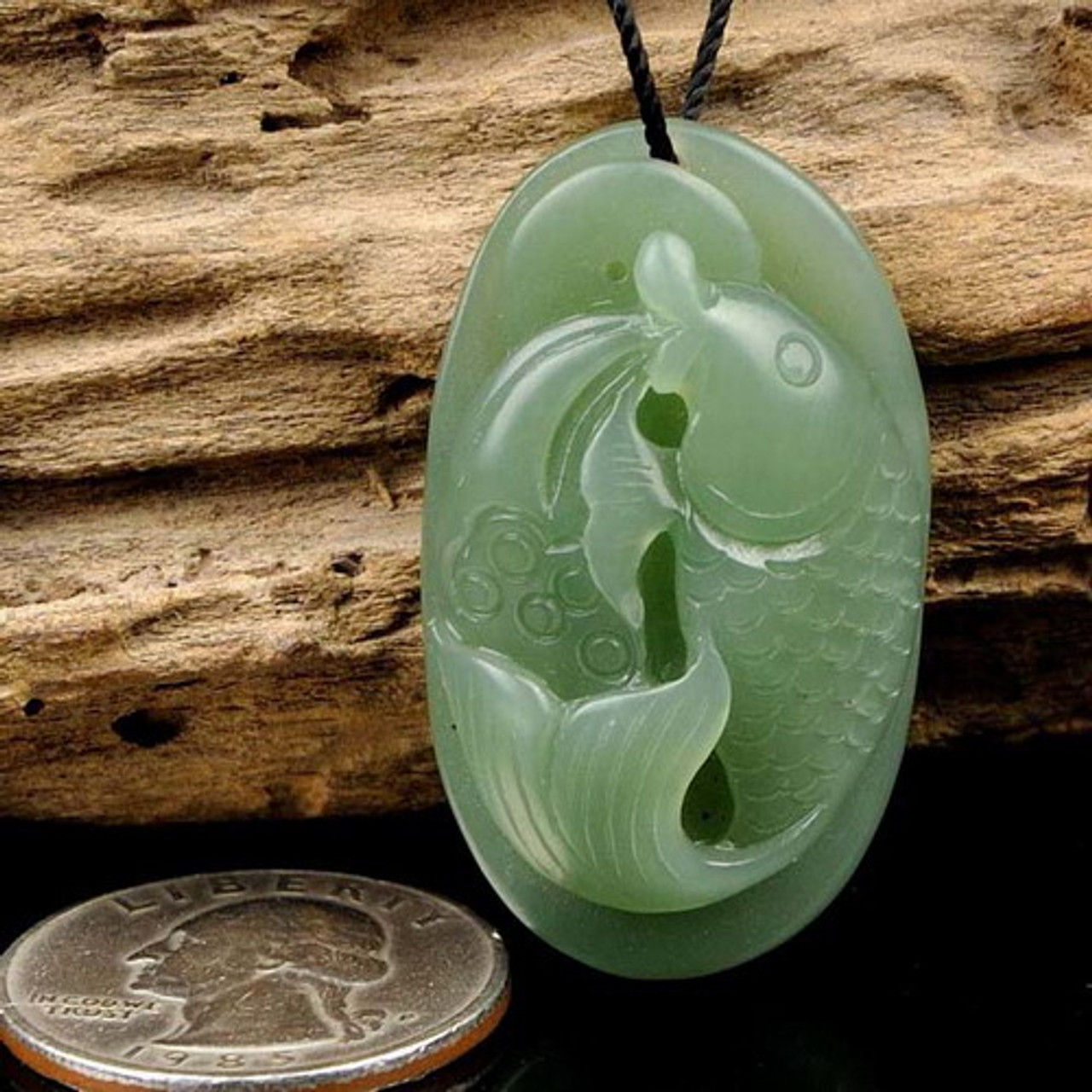 nephrite jade pendant