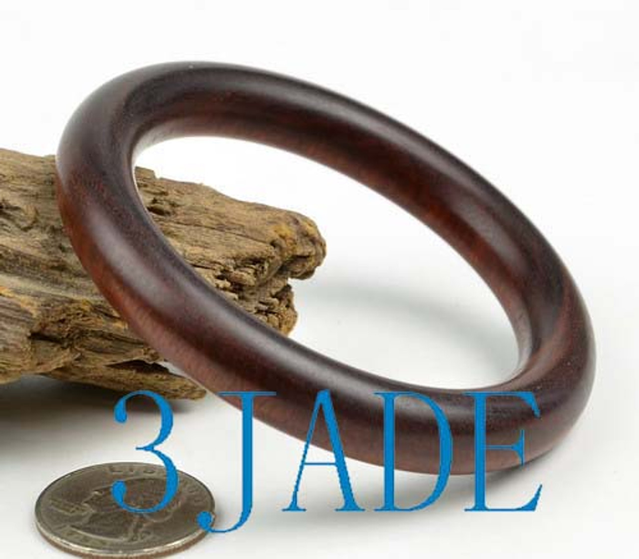 natural wood bangle