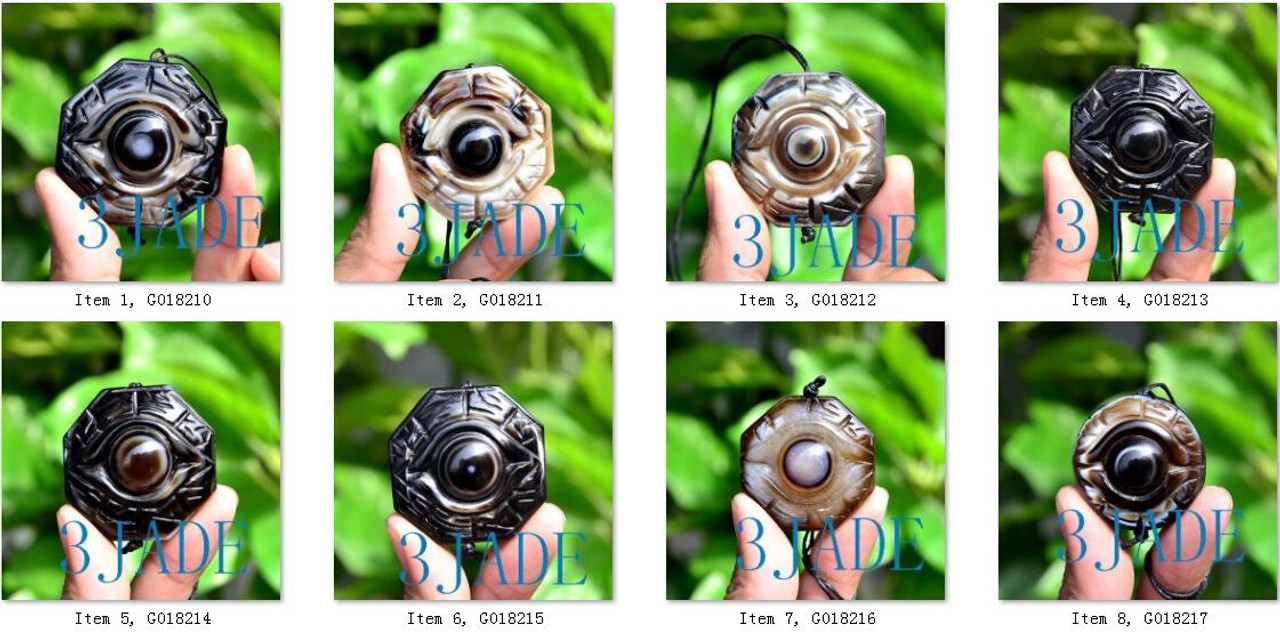 Tibetan Ritual DZI Bead Heaven Eye