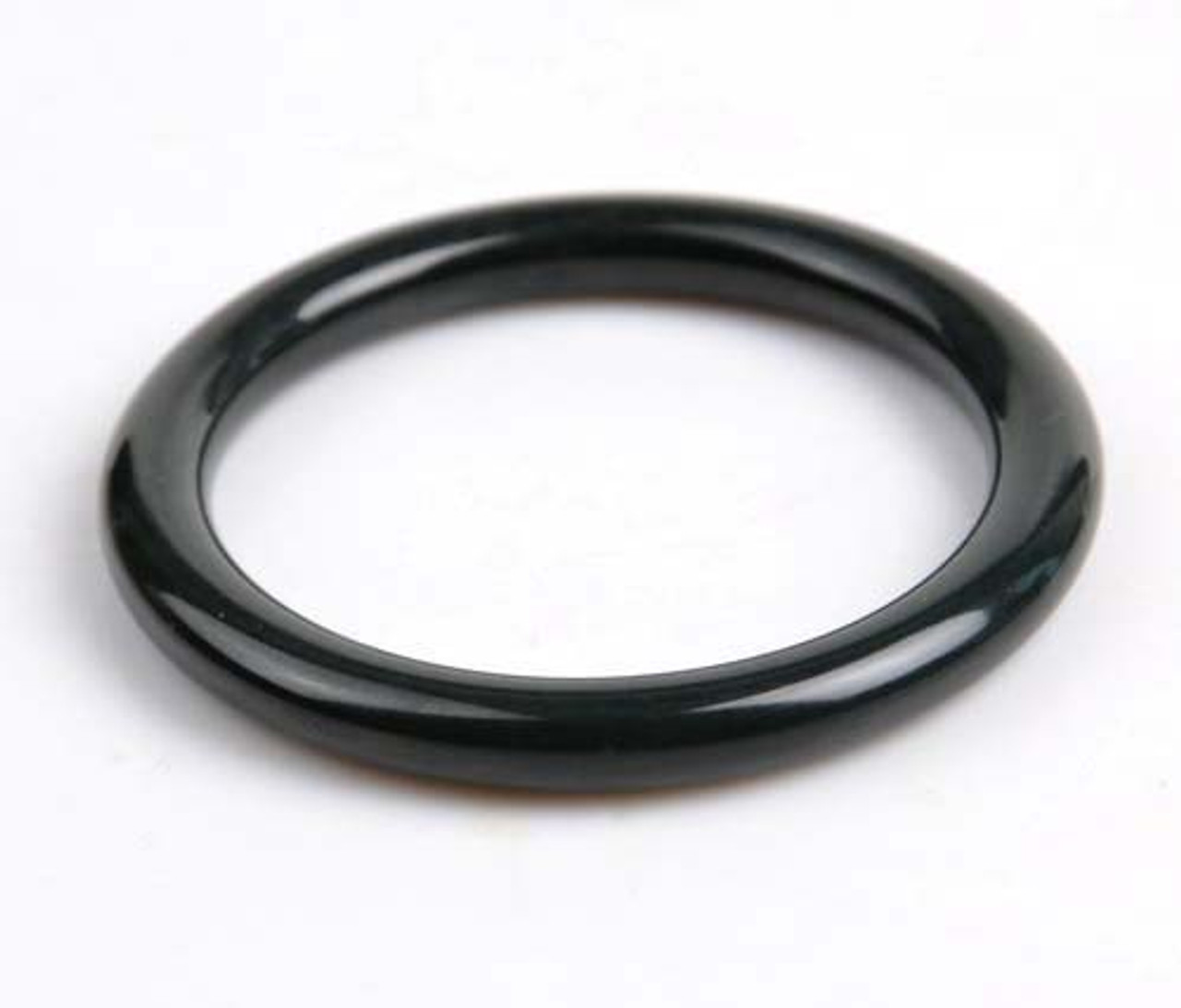 black jade bangle