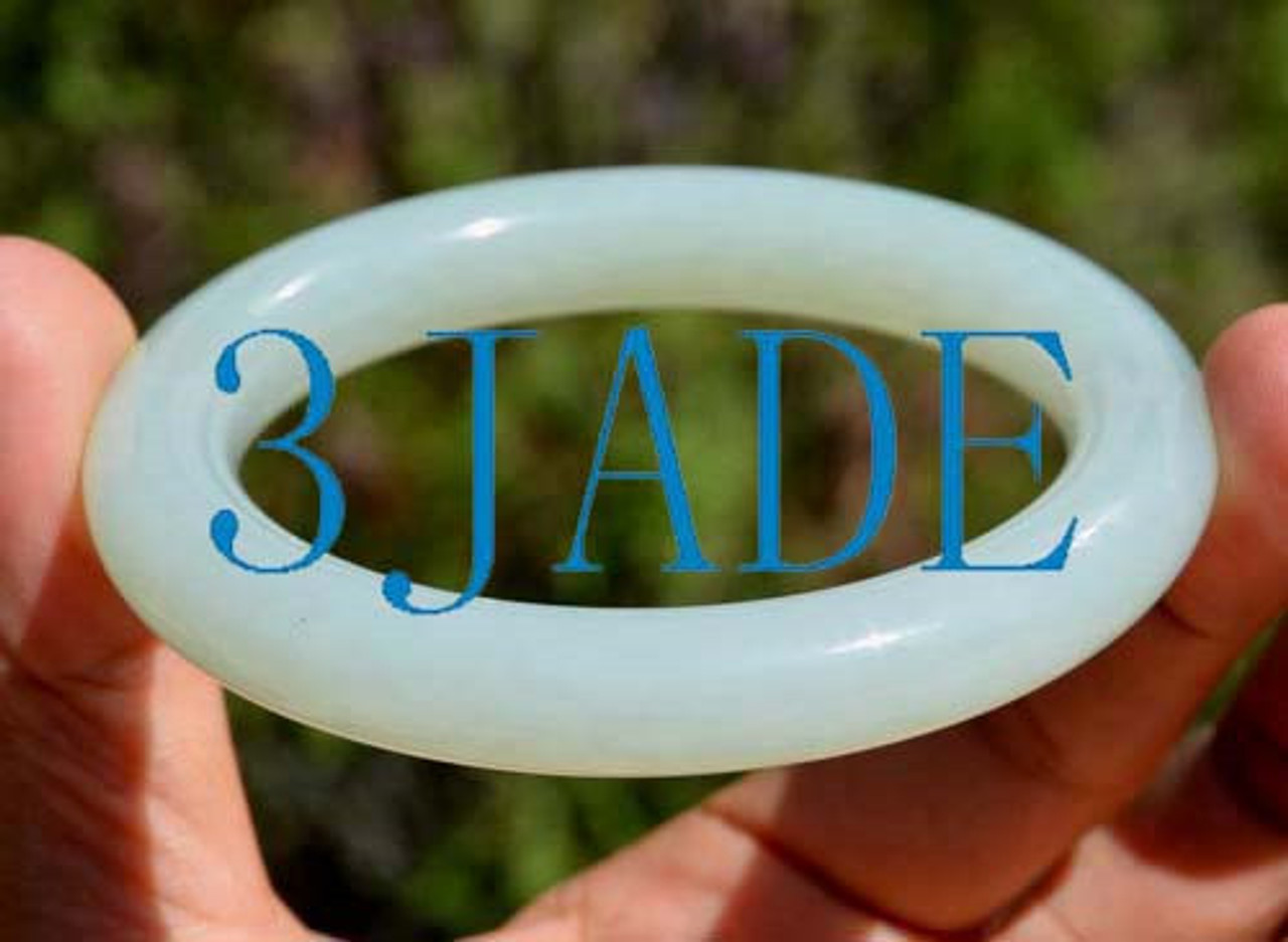 62mm Hetian jade bangle