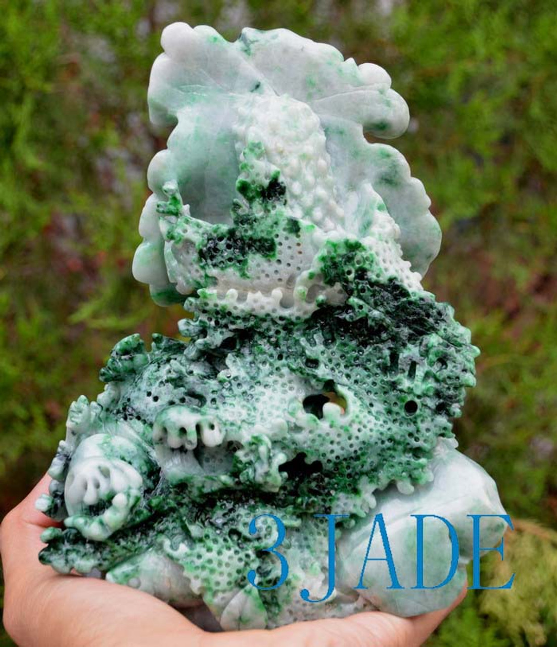 Burma jade carving