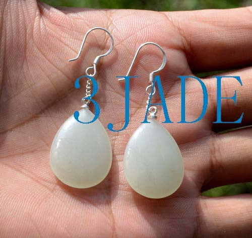 nephrite jade earrings