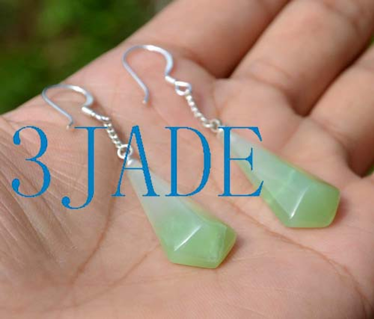 Nephrite Jade Earrings