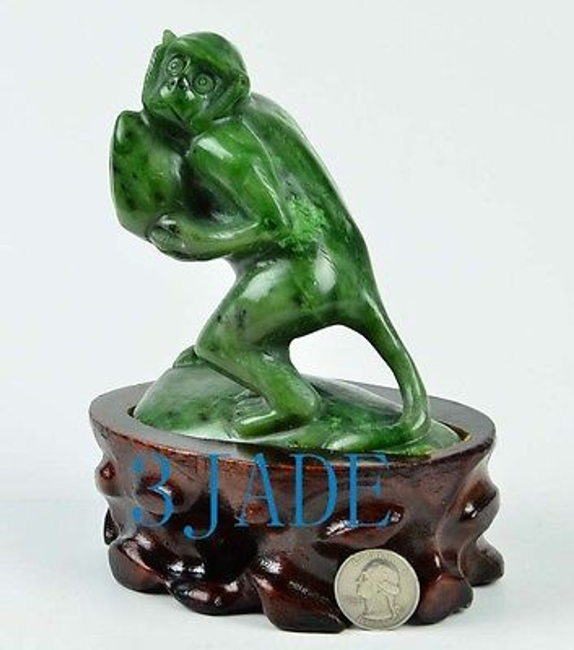 nephrite jade statue