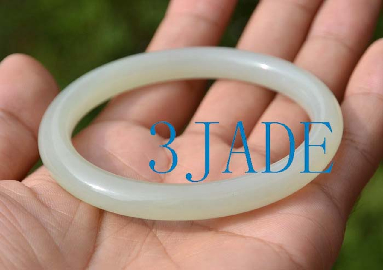 57-57.5mm Hetian jade bangle